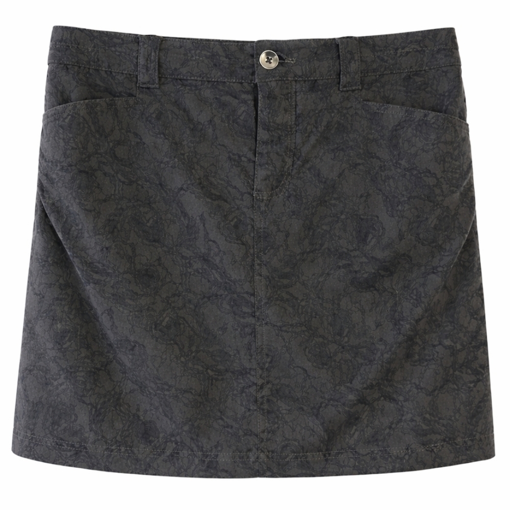 Eddie Bauer Gray Casual Athletic Athleisure Skirt Sz 8